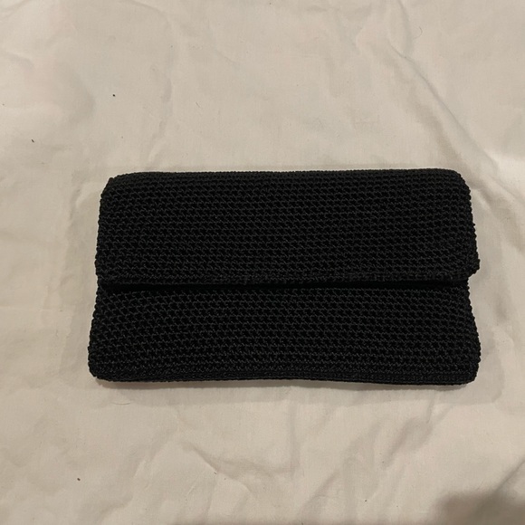 The Sak Black Crochet Wallet - Picture 2 of 6